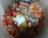 A picture of step 2 of Mutton mince.