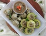 Foto langkah ke 14 dari resep Siomay Ikan & Pare.