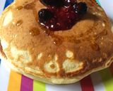 Φωτογραφία βήματος 6 της συνταγής Fluffy American pancakes - με σάλτσα από άγρια μούρα