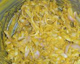 A picture of step 1 of Pyaj pakora (Onion Pakodas).