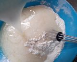 A picture of step 5 of Rabdi Malai cake.