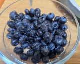 A picture of step 6 of Blueberry Cheesecake Galette.