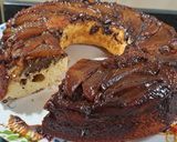 Foto del paso 4 de la receta: Budín caramelizado de peras y chocolate