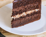 Foto del paso 11 de la receta: Tarta láminas de chocolate bicolor