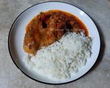 Une image de l'étape 7 de Ailerons de dinde à la tomate 🍅 et riz au beurre 🍚🧈.