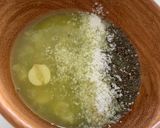 Hình bước làm 3 của món Chè sen đậu xanh mix hạt chia vụn dừa