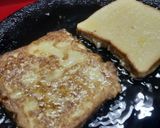 A picture of step 2 of Tawa sweet Toast.