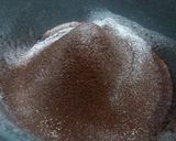 Foto langkah ke 3 dari resep Bolu coklat kukus 1 telur no mixer.