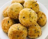 Foto langkah ke 5 dari resep Bola bola tahu dan jamur kuping.