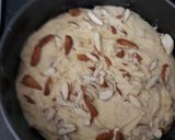 A picture of step 5 of Egg free Almond Cake.
