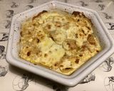 Une image de l'étape 10 de Gratin de navets blancs au stilton,ail et 4 épices.