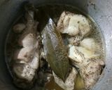 A picture of step 5 of Chicken Clear Soup.