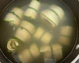 Hình bước làm 6 của món Ức gà cuộn bí ngòi nấu gừng [Eat clean - Lose weight]