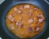 A picture of step 2 of Quick Macaroni with Bechamel.