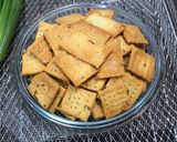 A picture of step 20 of Scallion (Spring Onion) cream Crackers.