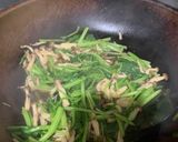 菠菜燒鮮菇的食譜步驟4照片