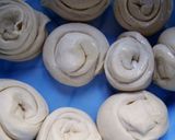 A picture of step 3 of Soft layed chapatis.
