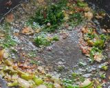 A picture of step 2 of Gobhi manchurian.