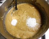 A picture of step 5 of Coffee Flavoured Eggless Semolina Cake.