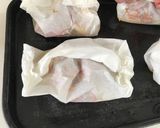 A picture of step 4 of Steamed mediterranean fish parcels.
