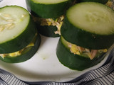 Sandwich de pepino y atún 🥒🥑🍓