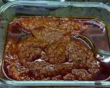 Gambar langkah 6 resipi Nasi Lemak Daun Lemuni.