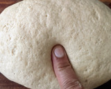A picture of step 1 of Layered Chapatis with tea.