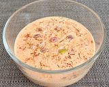 A picture of step 6 of Red Carrot Lassi.