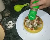 A picture of step 12 of Pizza Dhokla.