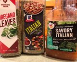 A picture of step 2 of Italian Sausage with Rice 🍚.