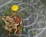 Hình bước làm 1 của món Bánh tráng nướng nhà làm