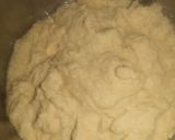 A picture of step 1 of Moong daal burfi.
