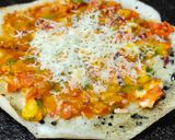 A picture of step 3 of Jini Dosa.