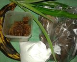 Foto langkah ke 1 dari resep Kolak Ubi Ungu Pisang Tanduk.
