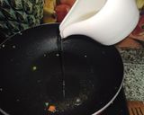 A picture of step 3 of Veg Kolhapuri | vegetable Kolhapuri restaurant style.