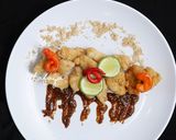 Foto langkah ke 6 dari resep Ayam Kecap Krispi🐔 Bumbu Kacang.