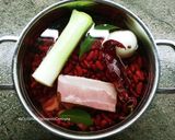 Foto del paso 1 de la receta: Sopa de frijoles rojos o judías pintas