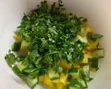 A picture of step 6 of Mango Salsa.
