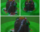 Foto langkah ke 7 dari resep Brownies imut lembut no mixer no kukusan no oven.