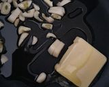 Foto del paso 3 de la receta: Arroz parbolizado (vaporizado) especiado y con hongos de pino 🍄🌲 Plato de arroz vegano y completo