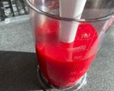 Une image de l'étape 26 de Gâteau-miroir en forme de cœur 3D, fourré à la fraise et à la mousse à la vanille.