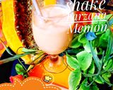 A picture of step 4 of Papaya milk shake.