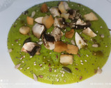Foto del paso 3 de la receta: Crema de calabacín y champis