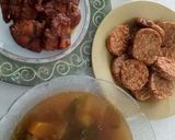 Foto langkah ke 2 dari resep Tongkol balado Tempe goreng sayur asem #intipisipiringku.