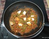 A picture of step 4 of Restuarant Style Spicy Paneer Birayani.