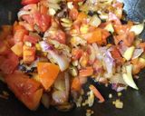 A picture of step 2 of Shahi Paneer.