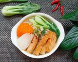Hình bước làm 5 của món Mì Udon nấu sườn non chay