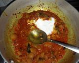 A picture of step 2 of Paneer khaber.