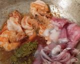 Foto langkah ke 3 dari resep Sambal Cumi Udang Cabe Ijo.