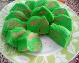 Foto langkah ke 5 dari resep Bolu kukus pandan mudah.